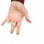 Hand comparison 10, ssd, original sample 0_5_85.png, finger-count error marked in the paper grid
